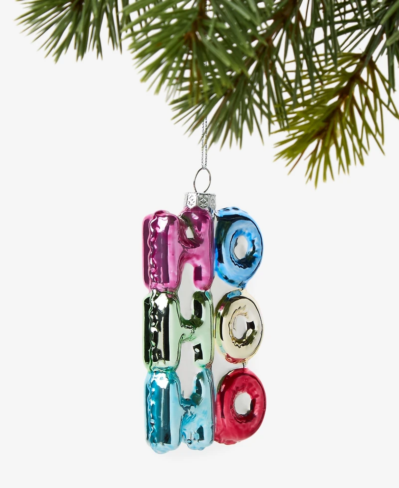 Holiday Lane Merry Magic Ho Ho Ho Ornament, Macy's Exclusive