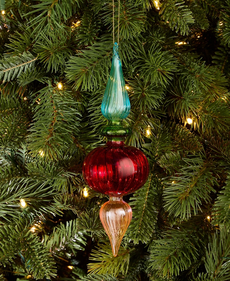 Holiday Lane Merry Magic Finial Shape Ornament, Macy's Exclusive