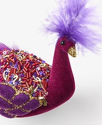 Holiday Lane Peacock Feather Clip Ornament, Macy's Exclusive