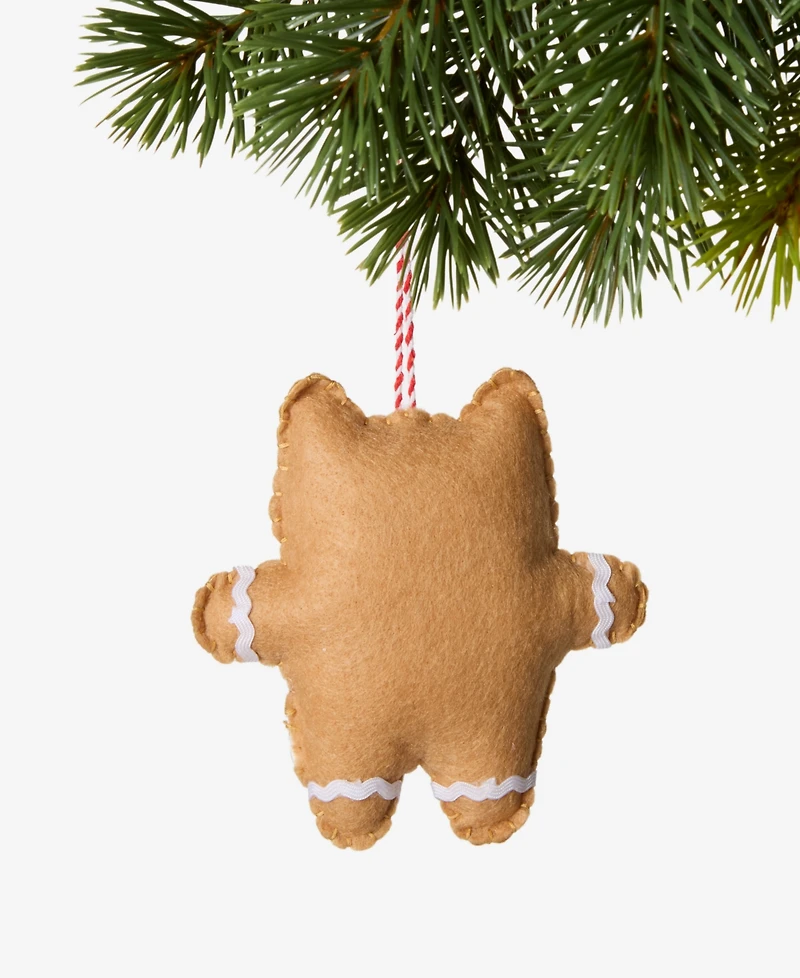 Holiday Lane Pets Felt Cat Ornament, Macy's Exclusive