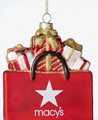 Holiday Lane Macy's Gift Bag Ornament, Macy's Exclusive