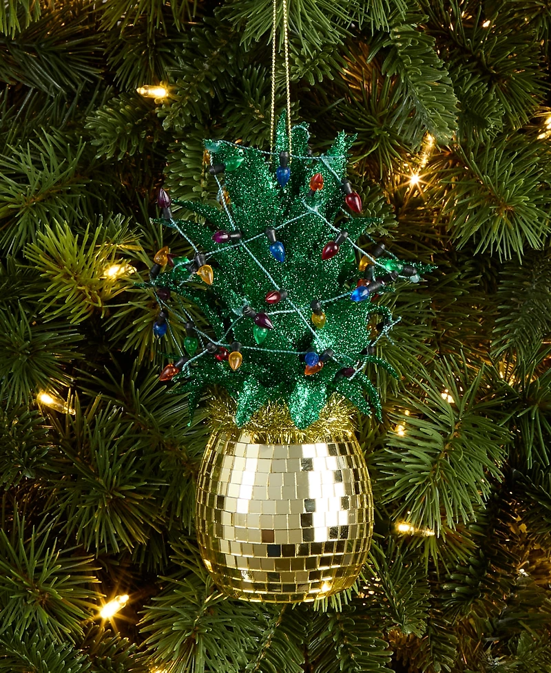 Holiday Lane Hawaii Pineapple Ornament, Macy's Exclusive