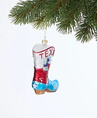 Holiday Lane Texas Western Boot Ornament, Macy's Exclusive