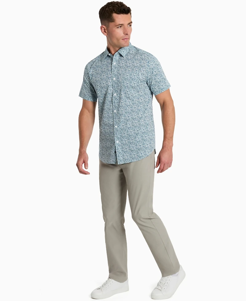 Kenneth Cole Men's Short-Sleeve Sport Shirt