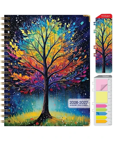 Gnuadz Hardcover Academic Planner 2026-2027 14-Month Daily Weekly Monthly Agenda