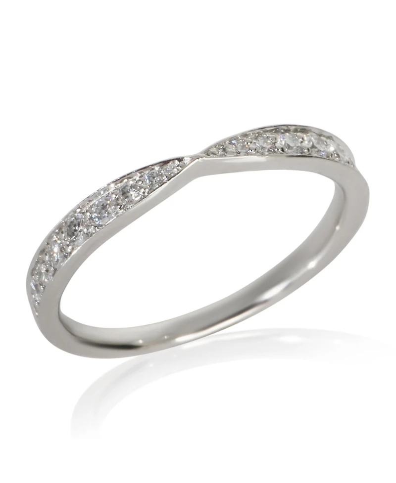 Pre-Owned Tiffany & Co Platinum Diamond Harmony Band