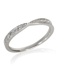 Pre-Owned Tiffany & Co Platinum Diamond Harmony Band