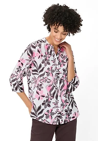 Olsen Women's Wildflower Tunic Shirt