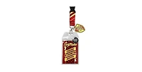 Gryffindor Characteristics Tie Inspired Sublimation Print Metal Enamel Charm