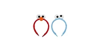 Sesame Street Elmo and Cookie Monster Cosplay Character Headbands (Set of 2)