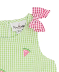 Rare Editions Girls' 2T-6X Sleeveless Top and Shorts, 2-Piece Set