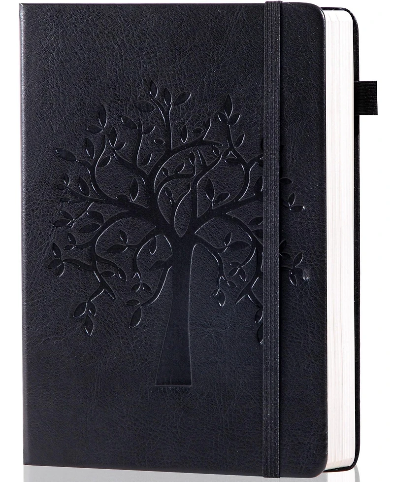 Gnuadz Leather Journal A5 Lined Notebook 320 Pages Hardcover