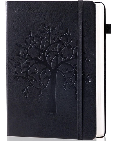 Gnuadz Leather Journal A5 Lined Notebook 320 Pages Hardcover