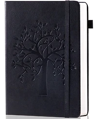 Gnuadz Leather Journal A5 Lined Notebook 320 Pages Hardcover