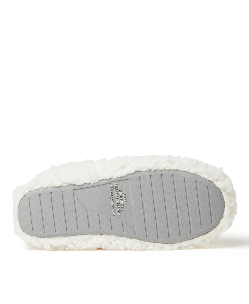 Dearfoams Women's Chelsea Sherpa Bootie Slippers