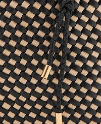 Mango Women's Natural Fiber Tote Bag