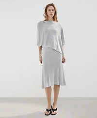 Mango Women's Fine Knit Midi Skirt