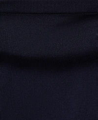 Mango Women's Asymmetrical Fine-Knit Top