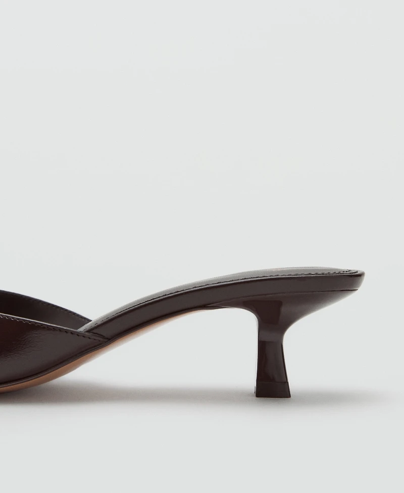 Mango Women's Kitten Heel Sandals