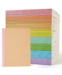 Gnuadz Composition Notebooks Lined Journals Rainbow Spines