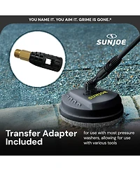 Sun Joe Portable 10 Inch Pressure Washer Attachment, Multi Surface, Spx-PCA10