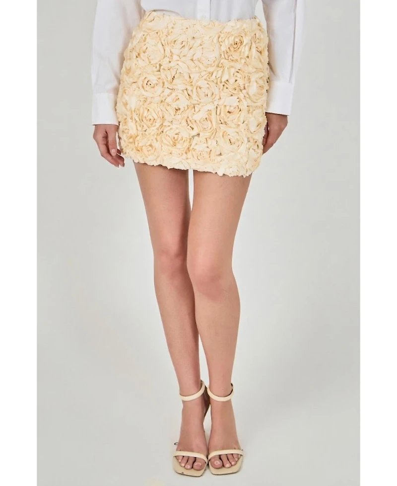 endless Rose Women's 3D mini skirt