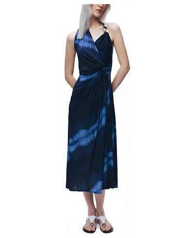 Nocturne Women's Printed Sleeveless Maxi Dress