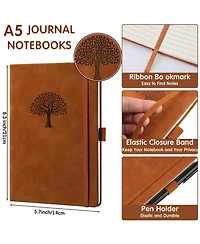 Gnuadz Leather Notebook Journal Hard Cover A5 Writing