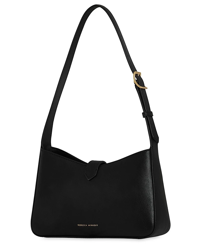 Rebecca Minkoff Megan Leather with Stars Small Shoulder Handbag
