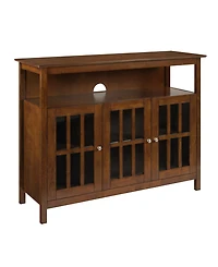 Convenience Concepts 47.75" Big Sur Deluxe Pine Storage Tv Stand