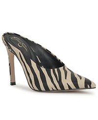 Jessica Simpson Women's Wilix Pointed Toe High-Heel Dress Mules