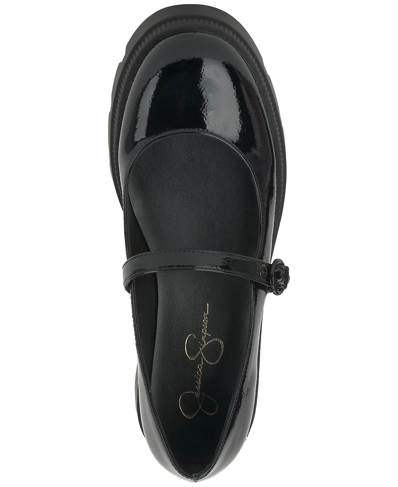 Jessica Simpson Women's Uvelia Platform Mary Jane Loafers