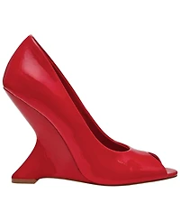 Steve Madden Women's Palmetto High Peep Sculpted Wedge Pumps