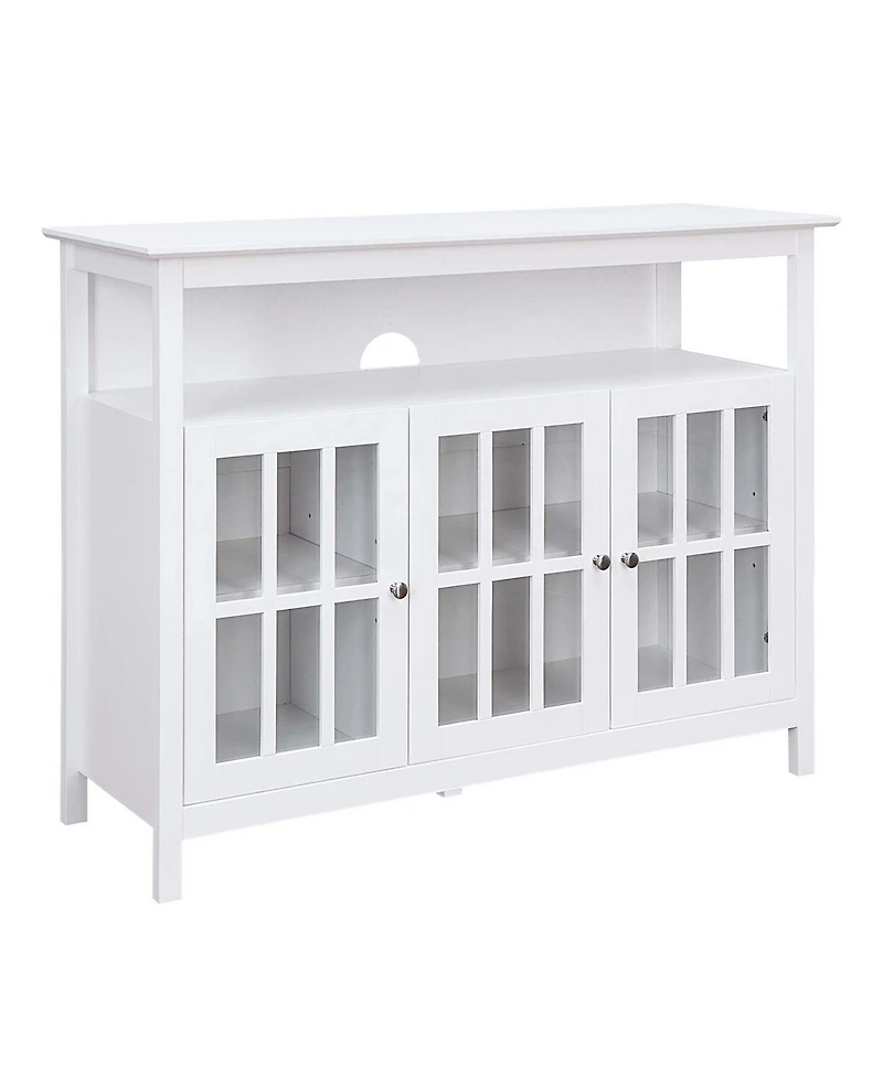 Convenience Concepts 47.75" Big Sur Deluxe Tv Stand with Cabinets and Shelf