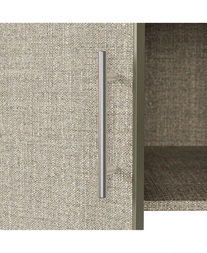 Homsee Linen Finish -Door Wardrobe