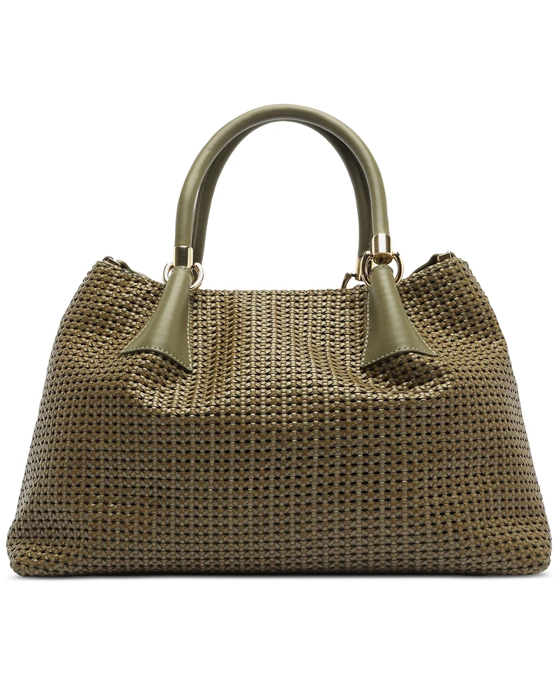 Arezzo Eva Small Leather Tote Handbag