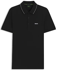 Boss by Hugo Men's Tonal Logo Slim-Fit Polo Shirt