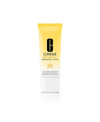 Clinique Uv Solutions Brightening + Tinted Sunscreen Spf 50, 1.35 oz.
