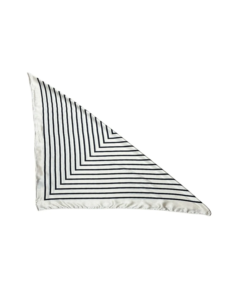 Marcus Adler Geo Print Satin Square Scarf