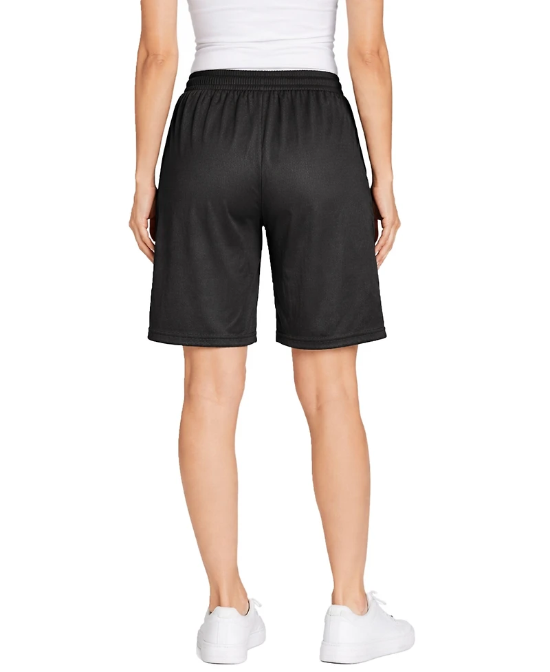 Jump Start Women's Loose Fit Moisture-Wicking Performance Dazzle Shorts