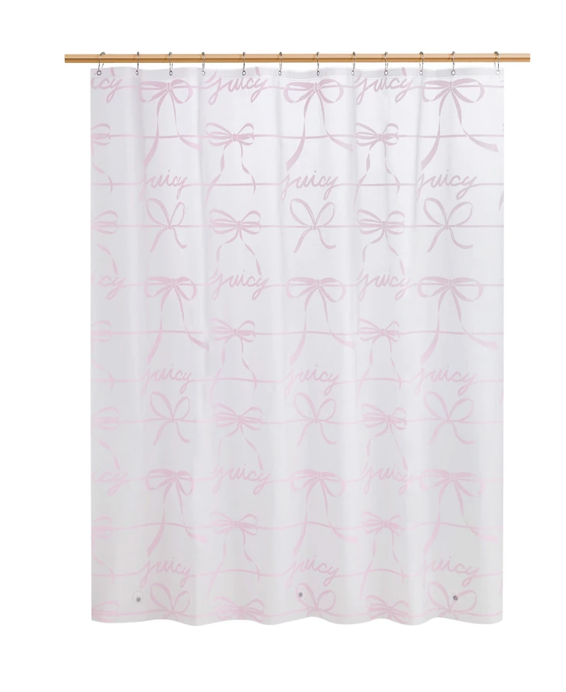 Juicy Couture Shower Curtain, 70"x72"