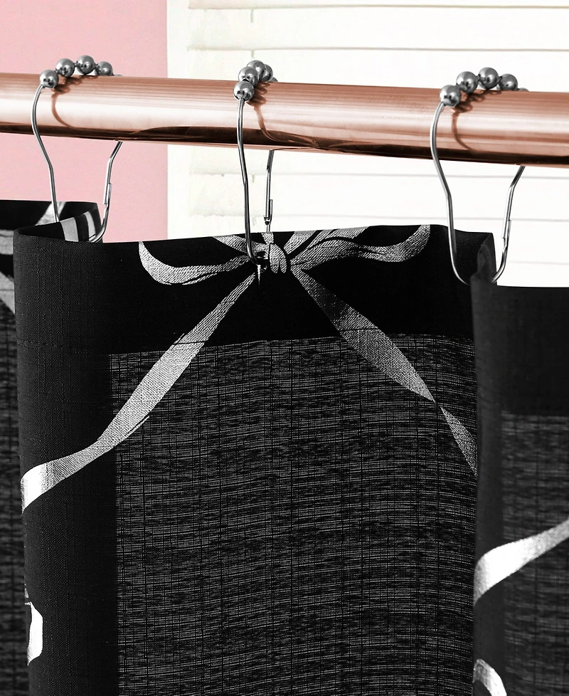 Juicy Couture Fabric 13-Pc. Shower Curtain Set