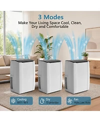 Xo Portable Air Conditioner, Cools/Heats Up to 550 Sq.Ft, 12000 Btu