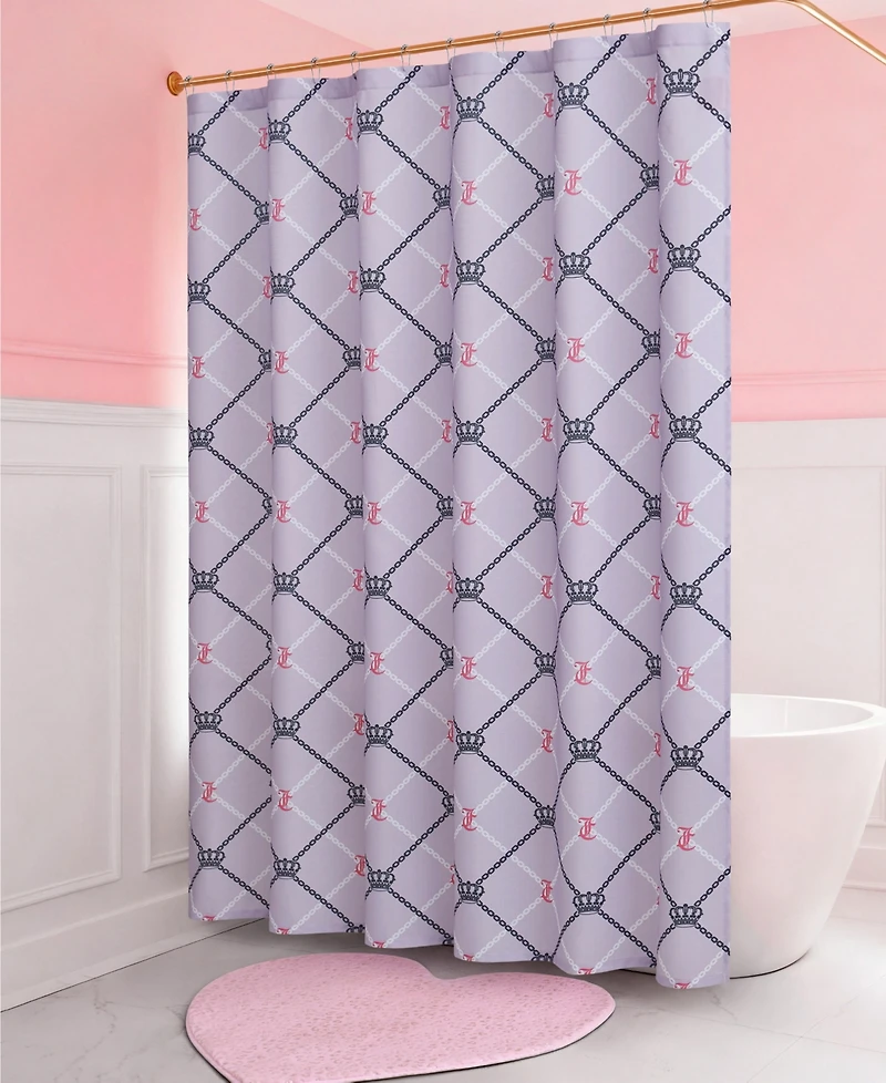 Juicy Couture Fabric 13-Pc. Shower Curtain Set