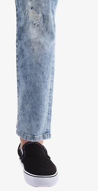 Men's Stretch Distressed Skinny Jeans