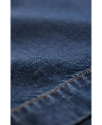 Celtic & Co. Women's Drape Denim Culotte Pants
