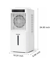 Xo 3-Speed Evaporative Cooler, Cooling Fan for Living Room, Office and Garage with 2.6 gal Water Tank