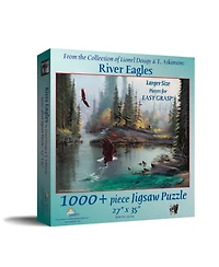 SunsOut River Eagles 1000 piece Jigsaw Puzzle for Adults Large Pieces