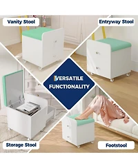 gaomon Vanity Stool with Storage