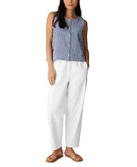 Eileen Fisher Women's Round Neck Vest Top, Regular, Plus And Petites
